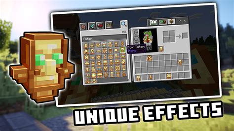 Custom Totems MOD Minecraft PE APK for Android Download