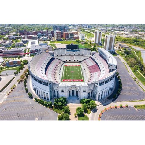 Ohio State Buckeyes Football Stadium Photo Print | Ohio Stadium Aerial ...