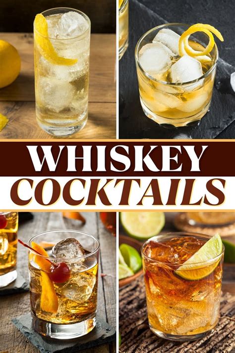 27 Easy Whiskey Cocktails for Every Season - Insanely Good