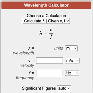 Frequency Formula Physics