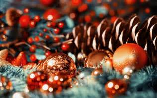 Christmas, Christmas ornaments, Bokeh, Depth of field, Pine cones HD ...