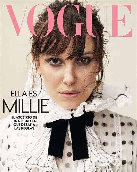 Millie Bobby Brown en la portada de Vogue: Lee la entrevista completa ...