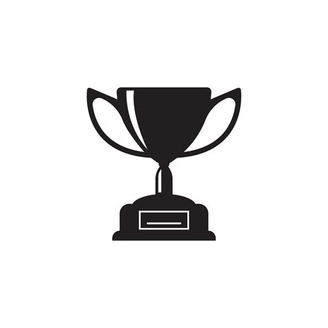 Trophy icon logo vector 13948750 Vector Art at Vecteezy