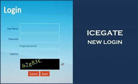 IceGate Login for User and Admin