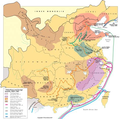 First Opium War Map