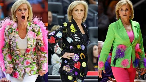 Kim Mulkey Outfits Through the Years: LSU Coach's Flashy Looks: Photos