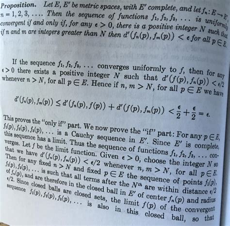 real analysis - Convergence of Cauchy sequence of functions ...