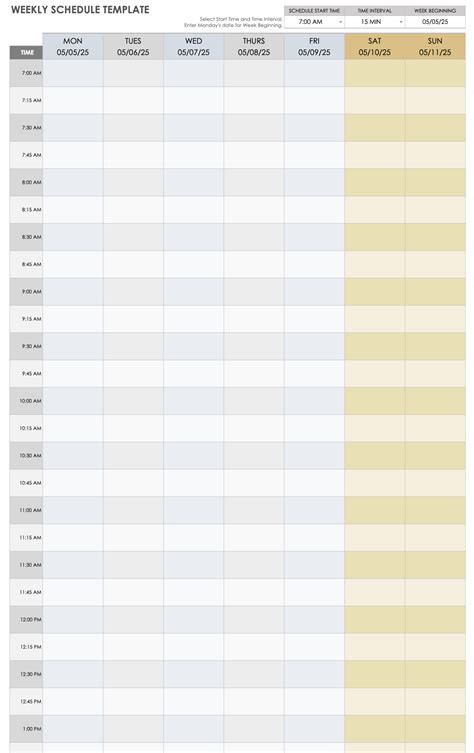 Free Google Sheets Scheduling Templates | Smartsheet (2022)