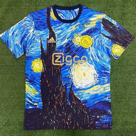 Ajax Amsterdam Van Gogh Special Jersey - Etsy Österreich