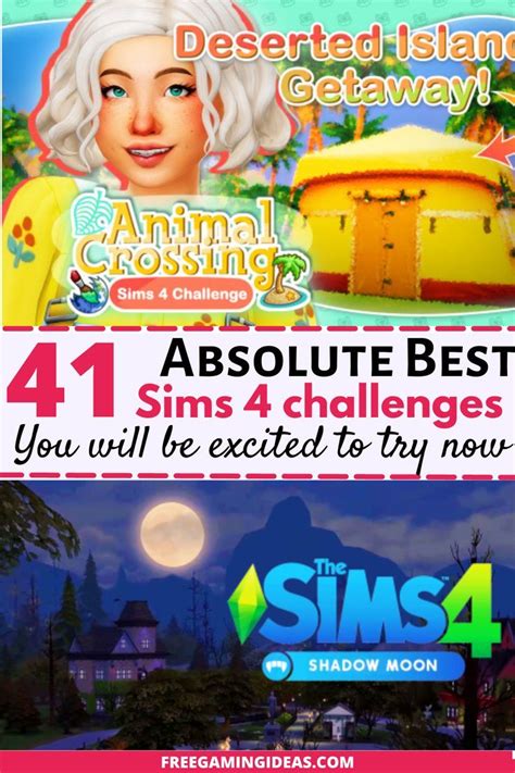 41+Absolute Best Sims 4 Challenges You'll Be Excited To Try Now | Sims ...