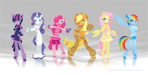 Human Ponies~! X3 - My Little Pony Friendship is Magic Photo (26377974 ...