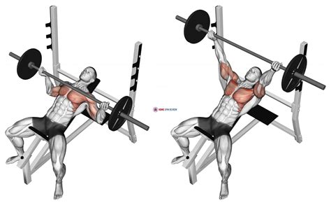 Barbell Incline Wide Reverse-grip Bench Press - Home Gym Review