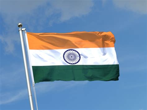 India - 3x5 ft Flag (90x150 cm) - Royal-Flags