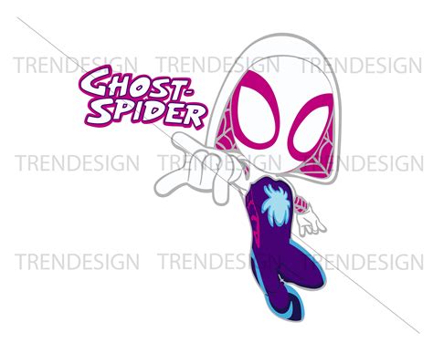 Ghost Spider Cut File Spider Gwen SVG Cut File Spider Girl - Etsy Canada