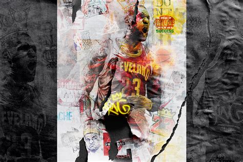 Lebron James Poster Design on Behance