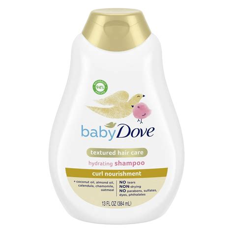 Baby Dove Textured Hair Care Baby Shampoo For baby's curly hair Curl ...