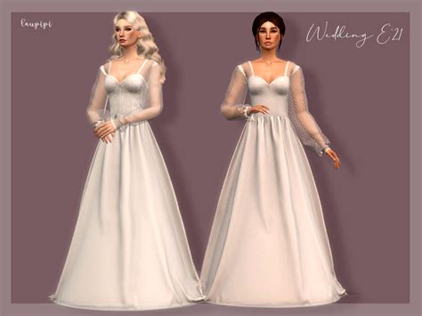 The sims 3 cc wedding dress - lasopamrs