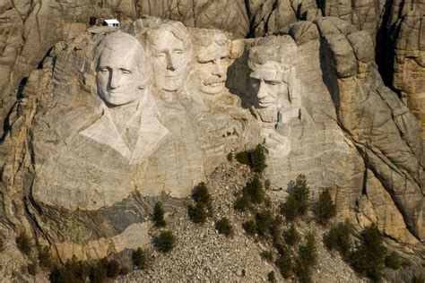 Work begins on Mount Rushmore sculptures, Oct. 4, 1927 - POLITICO