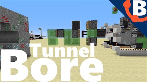 Fully Automatic Tunnel Bore / Auto Miner | Redstone 1.11.2 - YouTube