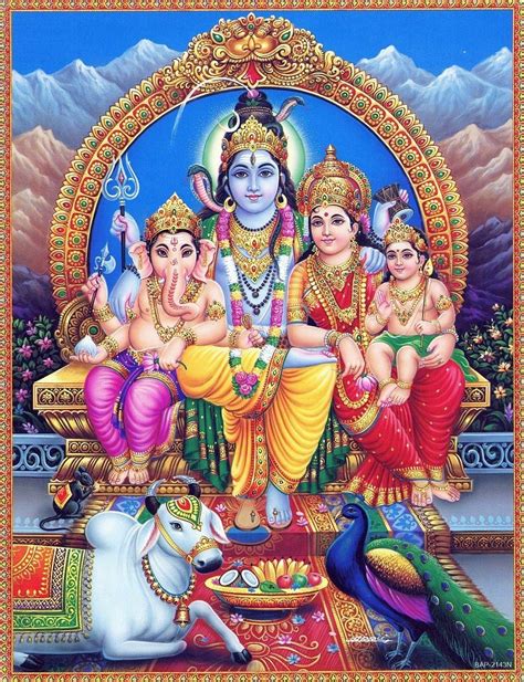 Lord Shiva Family Wallpapers