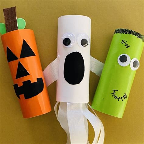 Halloween Toilet Roll Characters - Early Education Zone