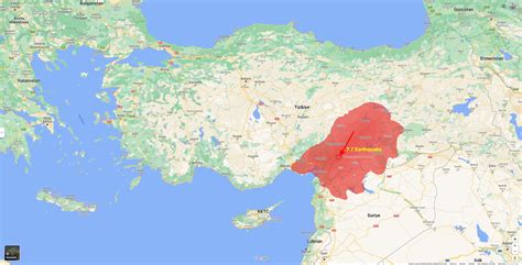 Which Cities Affected by the 2023 Turkey Earthquake - WorldMap1.com Blog