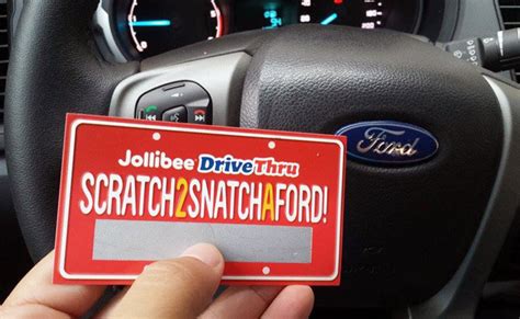 Jollibee wants you to win a Ford EcoSport via this drive-thru promo