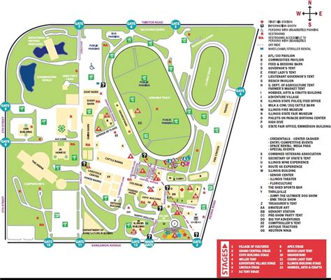 Illinois State Fairgrounds Map - Zorah Kiersten