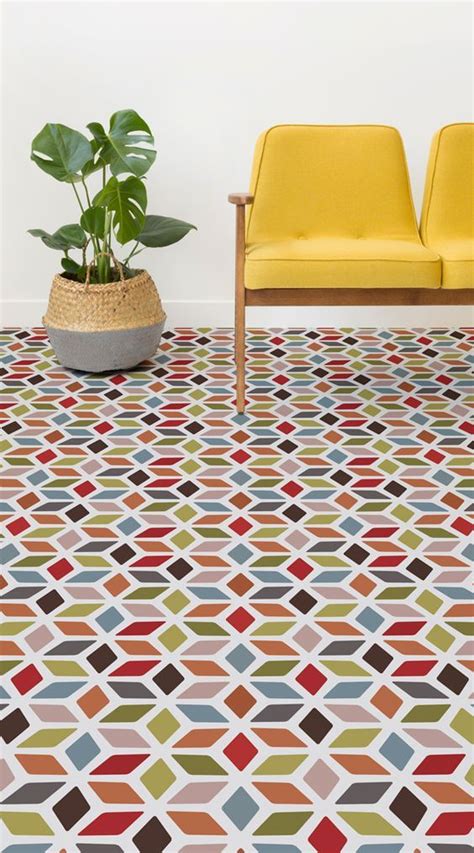 retro vinyl flooring patterns - Un Waddell