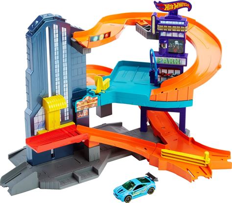 Hot Wheels Mattel CDL36 - Speedtropolis Trackset: Amazon.de: Spielzeug