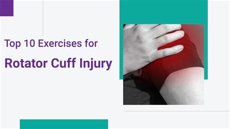 10 Best Exercises for Rotator Cuff Injury - Om Physio Plus Nutrition