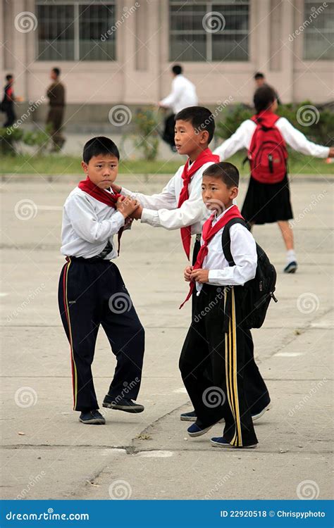 Korean Kids Playing In A Fountain At Seogwipo, Jeju Island, South Korea ...