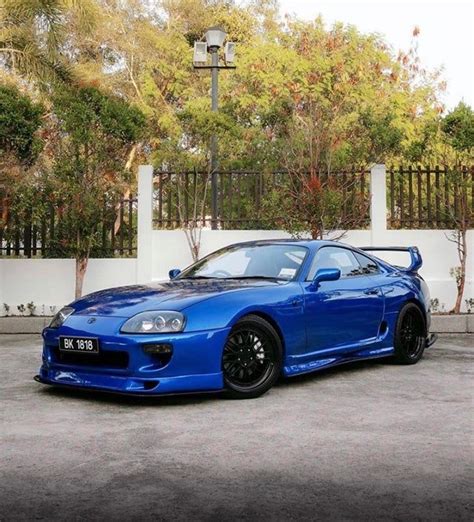 Blue Toyota Supra - JDM | Toyota supra mk4, Toyota supra, Toyota