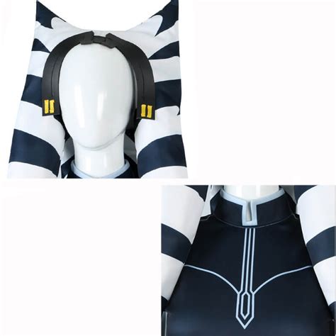 Ahsoka Tano Costume Adults Ahsoka Cosplay Outfit Kids Halloween Carvin ...