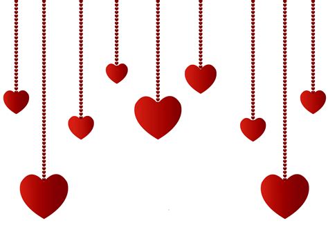 Heart Valentines Day Clip art - Decorations Transparent Background png ...