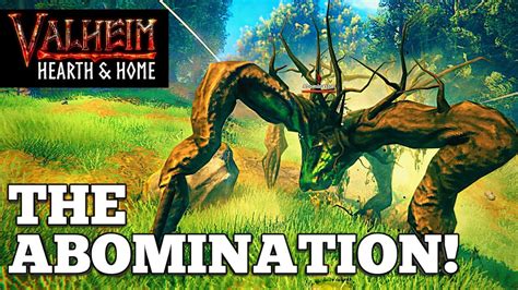 Valheim Abomination - How To Get Root Armor! - YouTube