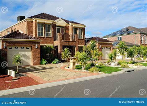 Suburban Street Royalty Free Stock Images - Image: 25742539