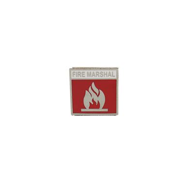 Fire Marshal Badge - 2.5 x 2.5cm