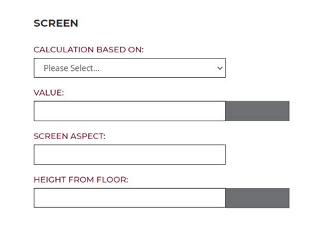 Viewing Angles Calculator - cinema-expert.com