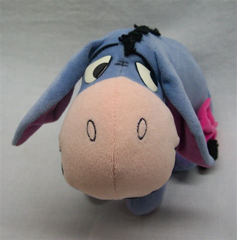 Disney Winnie the Pooh CUTE HAPPY EEYORE 10" Plush STUFFED ANIMAL TOY ...