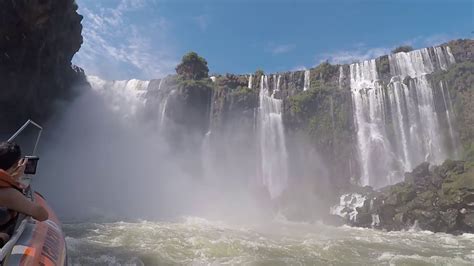 Extreme Boat Ride into Iguazú Falls / Argentina - YouTube