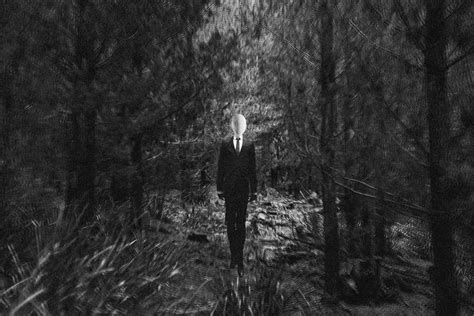 Slender Man And Girl