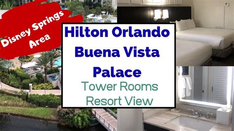 Hilton Orlando Buena Vista Palace (One Bedroom Suite & Resort View ...