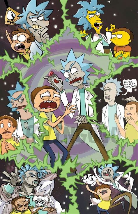 Rick and morty cartoon multiverse What do you think of? This is great ...