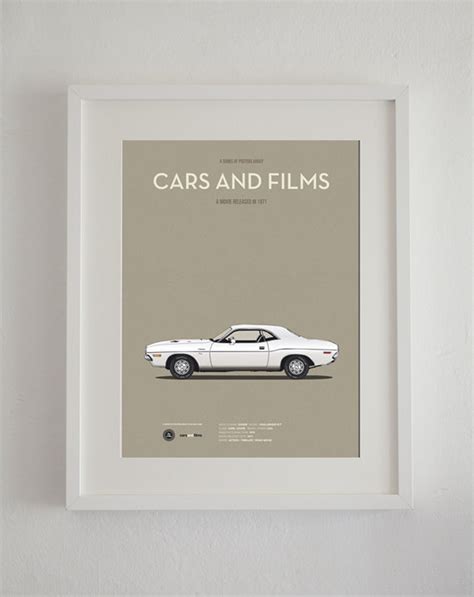 Vanishing Point Car Movie Poster, Art Print Cars and Films, Art Print ...