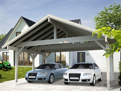 Wooden Carport Robert 5.55m x 5.1m in Sheds & Carports > Carports ...