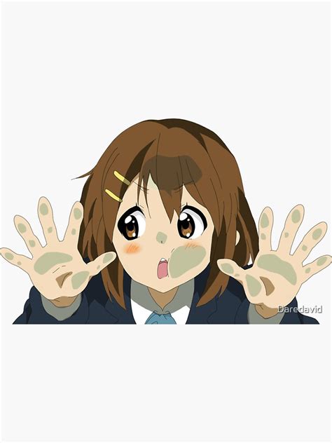 "I love Anime!" Sticker by Daredavid | Redbubble