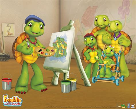 Franklin the turtle, Franklin and friends, Turtle