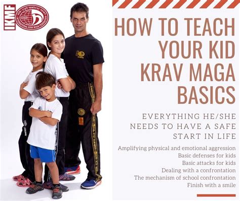 Official IKMF Krav Maga Shop How to teach your kid Krav Maga basics