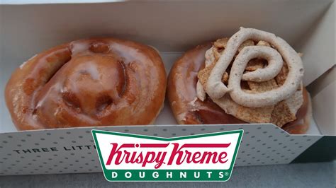 Krispy Kreme Doughnuts: Cinnamon Toast Crunch Cinnamon Roll & Original ...